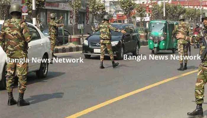 আগামী  ৩ জানুয়ারী থেকে মাঠে থাকবে সেনাবাহিনী
