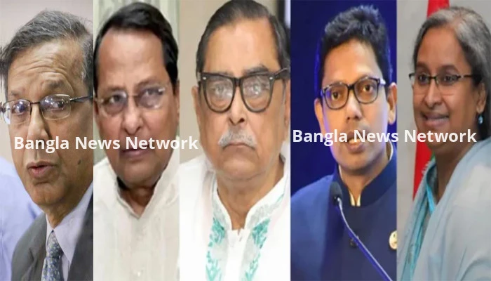 গ্রেফতার হওয়া সাবেক নয় মন্ত্রীসহ ২০ জনকে ট্রাইব্যুনালে হাজিরের নির্দেশ