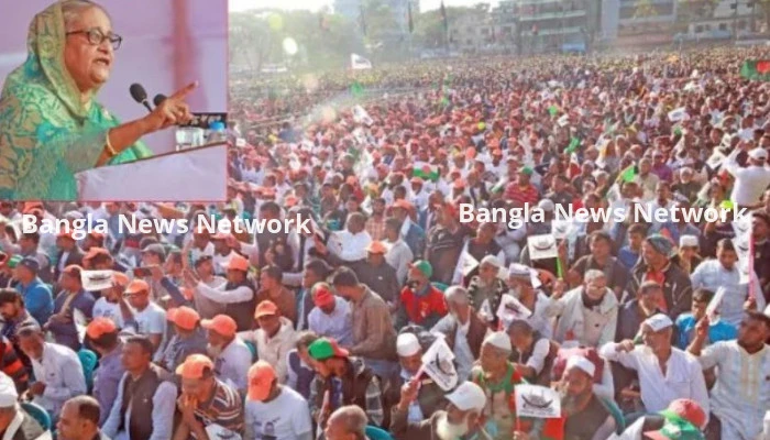 এ নৌকা নূহ নবীর নৌকা: সিলেটে প্রধানমন্ত্রী
