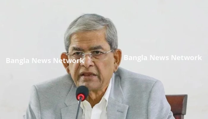বর্তমান সংকট অন্তর্বর্তী সরকার তৈরি করেছে: মির্জা ফখরুল