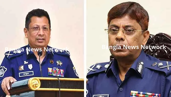 পুলিশের  সাবেক দুই  আইজিপি রাত বারোটায় গ্রেফতার