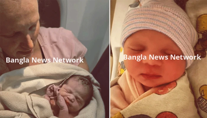 উড়োজাহাজে ভূমিষ্ঠ হলো ফুটফুটে নবজাতক: জুতার ফিতায় বাঁধা হলো নাড়ি!