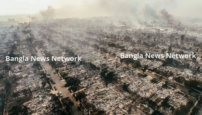 লস অ্যাঞ্জেলেসে দাবানলের তাণ্ডবে নিহতের সংখ্যা বেড়ে ১১-এ দাঁড়িয়েছে