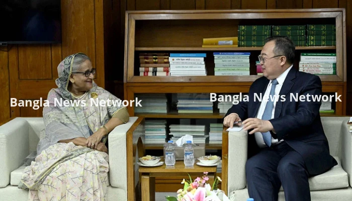 রোহিঙ্গা সংকট সমাধানে চীনের সহায়তা চেয়েছেন প্রধানমন্ত্রী