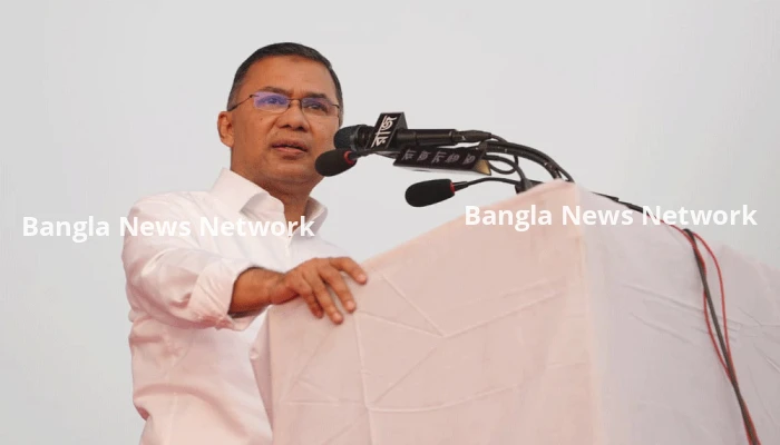 বাংলাদেশের স্বস্তির নাম তারেক রহমান