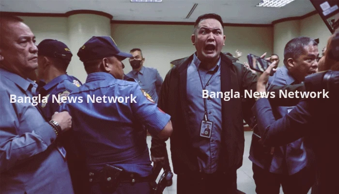 ফিলিপাইনের পার্লামেন্টে আশ্রয় নিলেন সিনেটর, বের করতে গোলাগুলি