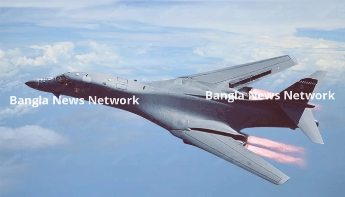 ইরানে শক্তিশালী বি-১ বোমারু বিমান ব্যবহার করছে যুক্তরাষ্ট্র