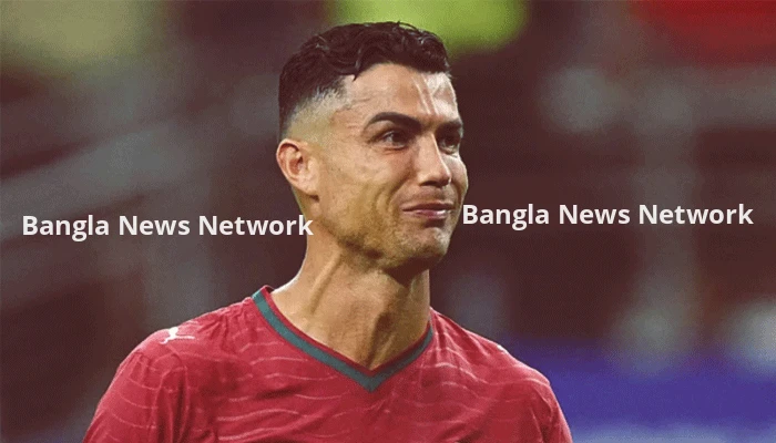 অধরাই থেকে গেলো বিশ্বকাপ, কান্না করে মাঠ ছাড়লেন রোনালদো