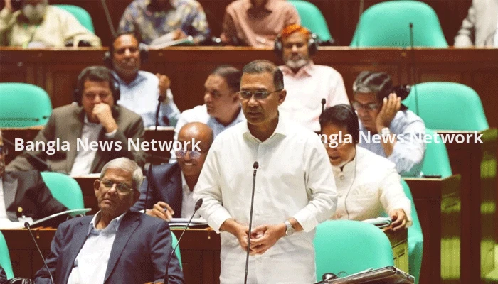 বিরোধী দলের এলাকাতেও সমান উন্নয়ন হবে: সংসদে প্রধানমন্ত্রী তারেক রহমান