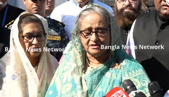 যারা অগ্নিসন্ত্রাসে জড়িত ও মানুষ হত্যা করে তাদের ক্ষমা নেই : প্রধানমন্ত্রী