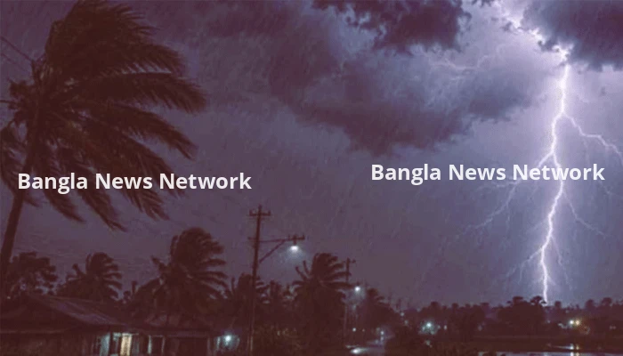 দেশের পাঁচ অঞ্চলে ঝোড়ো হাওয়াসহ বজ্রবৃষ্টির পূর্বাভাস