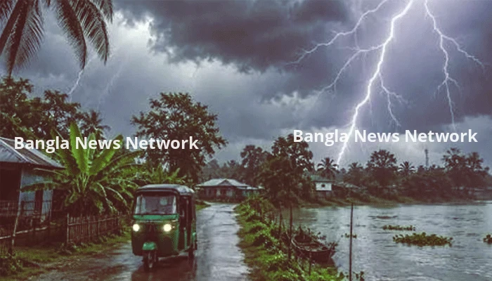 দুপুরের মধ্যে ৬ জেলায় ঝোড়ো হাওয়াসহ বজ্রবৃষ্টির শঙ্কা