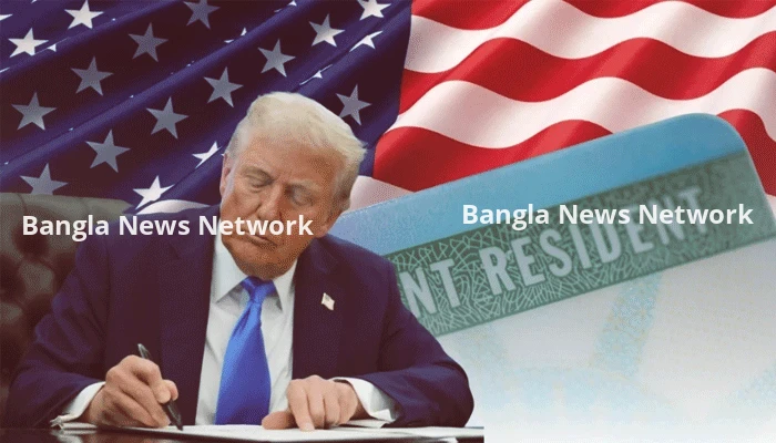 গ্রিন কার্ডের জন্য ১ লাখ ডলার ফি নেওয়ার পরিকল্পনা ট্রাম্পের