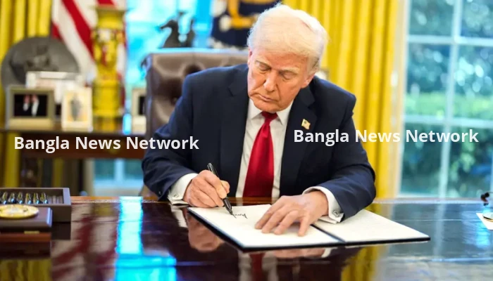 গাড়ি আমদানিতে ২৫ শতাংশ শুল্ক আরোপের ঘোষণা ট্রাম্পের