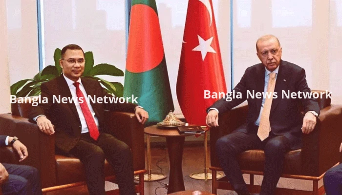 প্রধানমন্ত্রীর সঙ্গে তুরস্কের প্রেসিডেন্টের দ্বিপক্ষীয় বৈঠক: সম্পর্ক জোরদারের প্রত্যয়