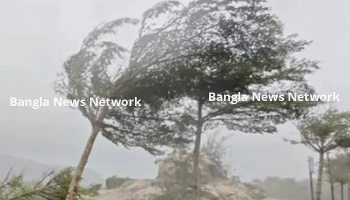 টানা দুই দিন ঝোড়ো হাওয়াসহ বজ্রবৃষ্টির পূর্বাভাস