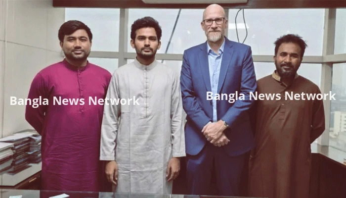 এনসিপির কার্যালয়ে মার্কিন কূটনীতিক