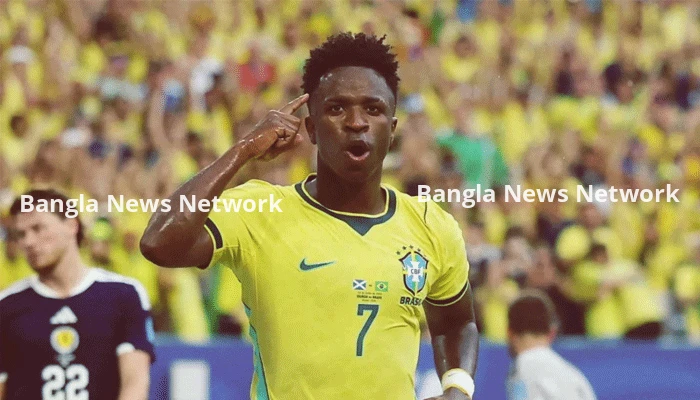 গ্রুপের সব ম্যাচে ভিনির গোল, দিচ্ছে ব্রাজিলের ‘হেক্সা’ জয়ের ইঙ্গিত