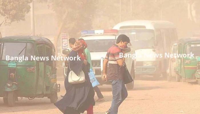 বুধবার সকালে ঢাকার বাতাস ‘অস্বাস্থ্যকর’