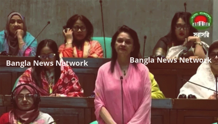 সংসদে বাংলা-ইংরেজি মিশিয়ে নারী এমপির বক্তব্য, সামাজিক মাধ্যমে ভাইরাল