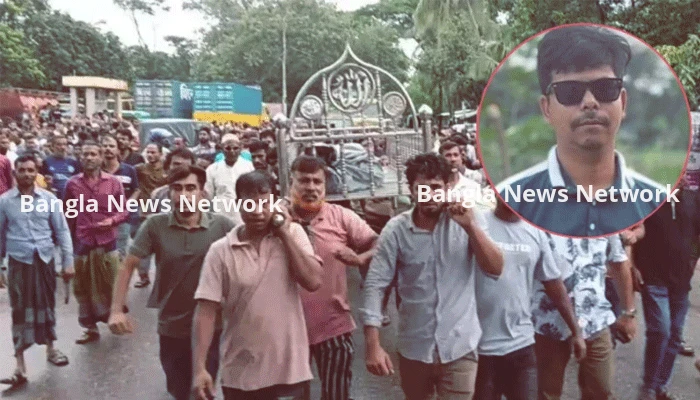 যশোরে যুবদল নেতাকে কুপিয়ে হত্যা, মরদেহ নিয়ে নেতাকর্মীদের বিক্ষোভ